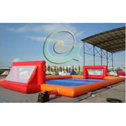 cheap inflatable football field game